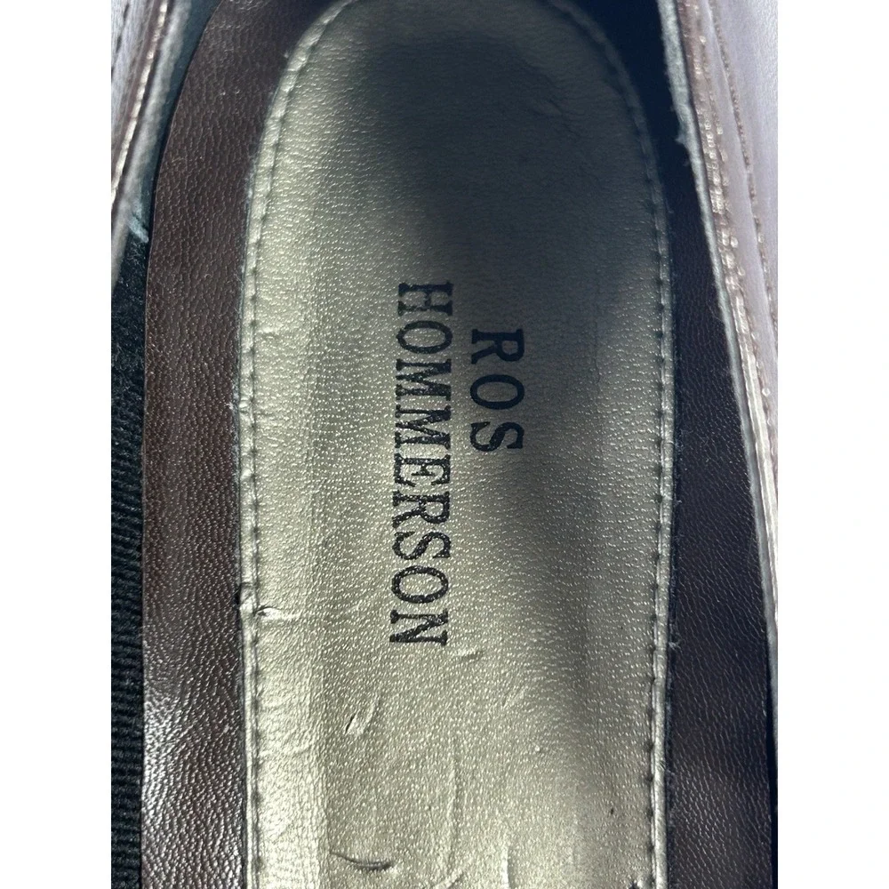 Ros Hommerson Women's Vintage Brown Leather Mary Janes Size 10 Women